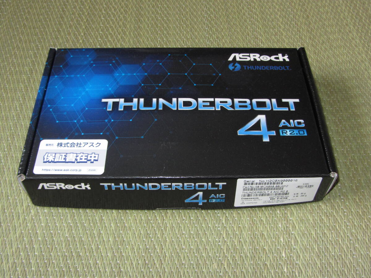 ★★ ASRock Thunderbolt 4 AIC R2.0 （国内正規代理店品）新品未使用 送料無料★★の画像1