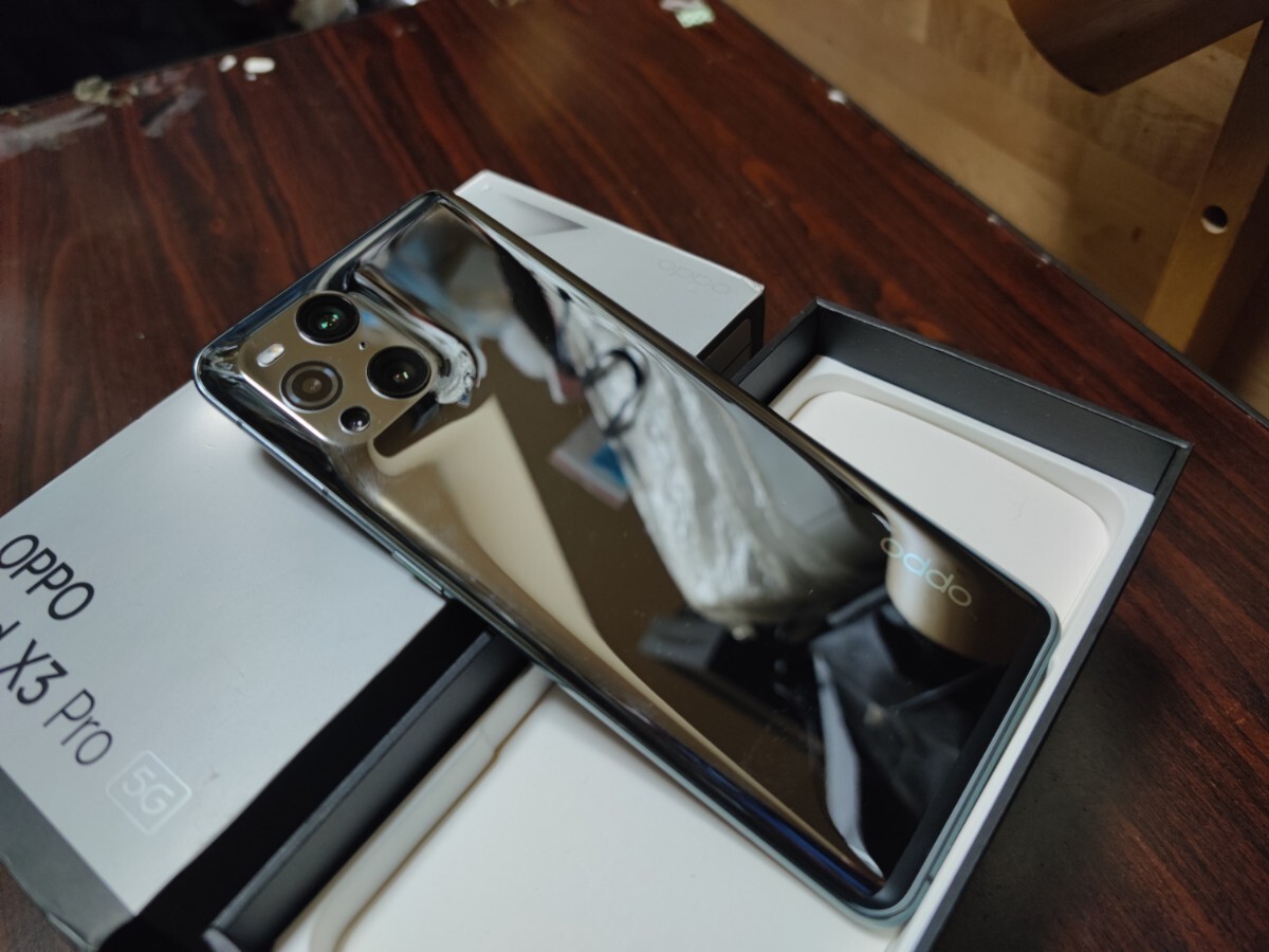 oppo find x3pro 訳あり au不可_画像1