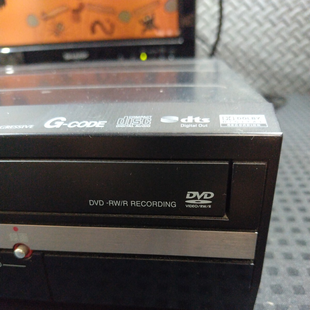 TOSHIBA VTR一体型DVDレコーダー D-VR7 VHSビデオデッキ 2008年製の画像4