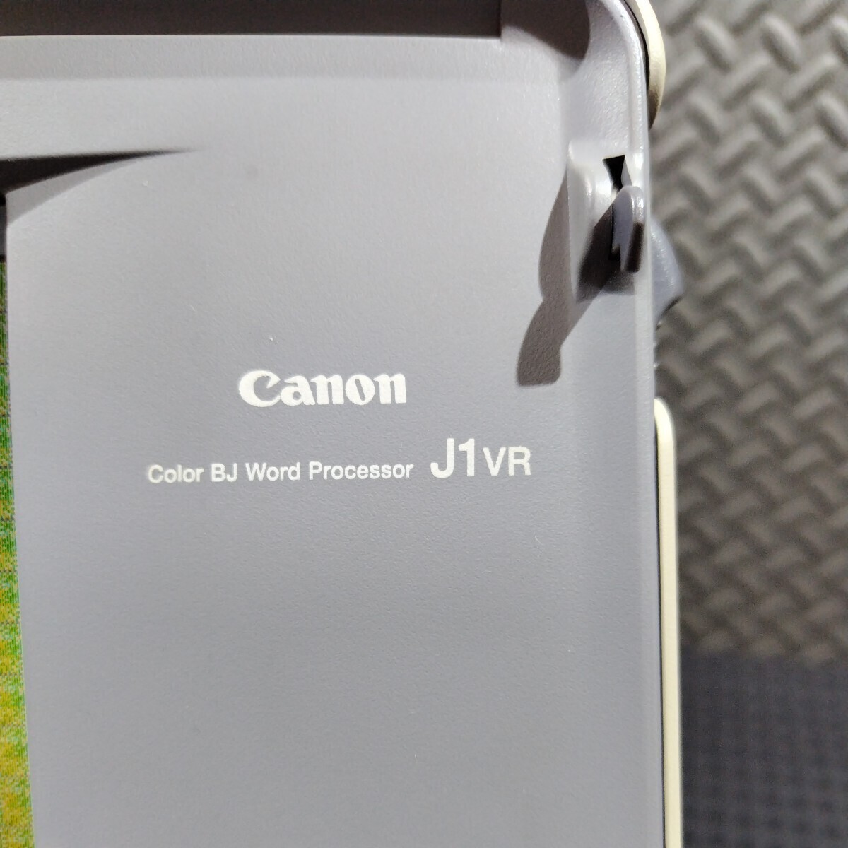 キャノン ワープロ 実働品 Canon CanoWord Color J1VR キャノワードカラー 未使用2HD フロッピーディスク 8枚 インクカートリッジ オマケ付