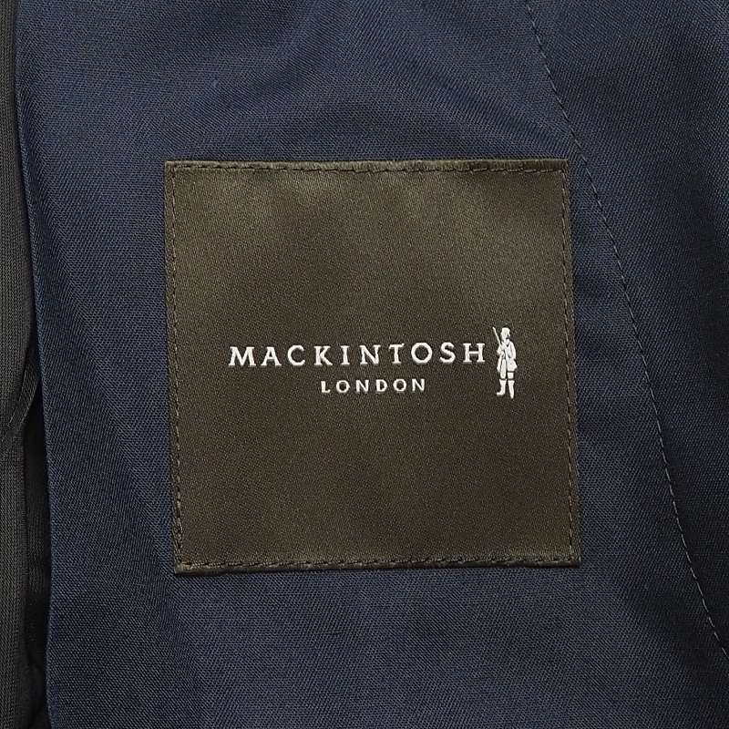 R304 新品 定価3.3万 マッキントッシュロンドン ウール混 グレンチェック パンツ スラックス 42(90) メンズ MACKINTOSH LONDON_画像8