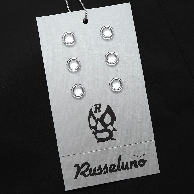 R324 新品 ラッセルノ ゴルフ ストレッチ パンツ Russeluno Golf (サイズ:6) サイドライン 総裏メッシュ_画像10