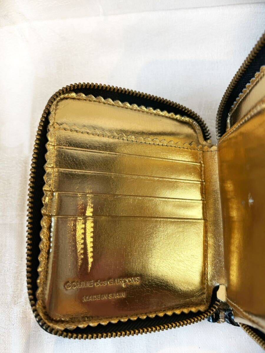 人気モデル コムデギャルソン COMME des GARONS ZIP ラウンドジップ Wallet ウォレット 【1スタ】【1円スタート】【1〜】【1円出品】古着の画像6