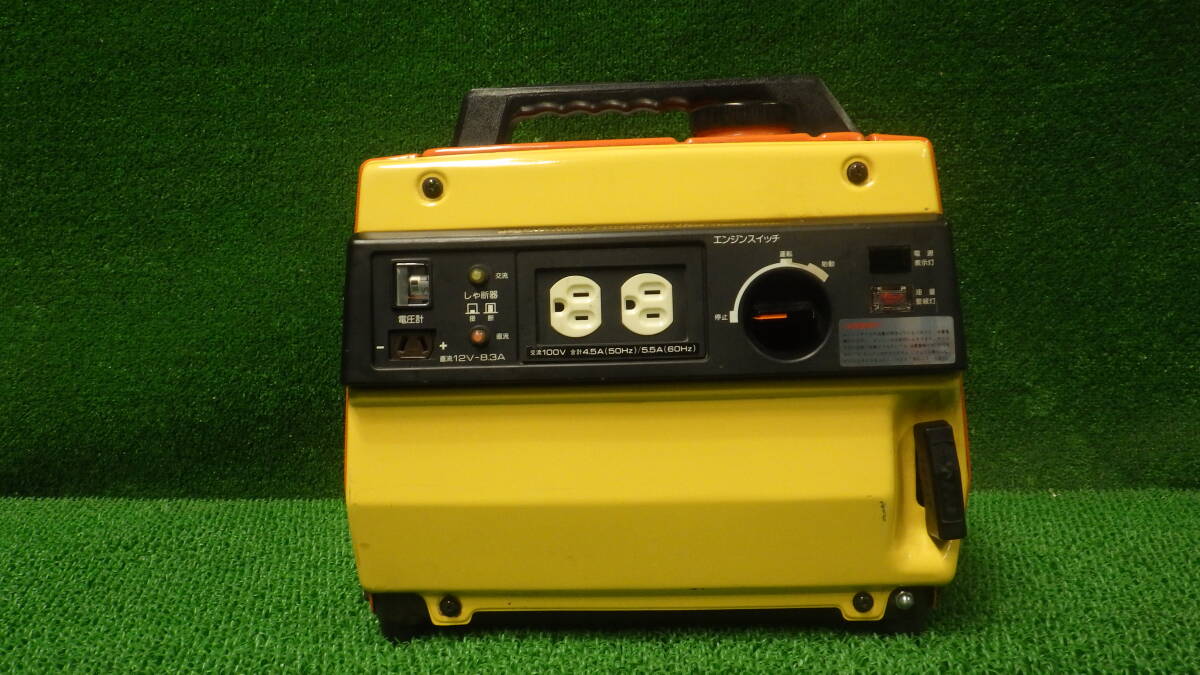 【石川】☆整備済み！！デンヨー 携帯用発電機 GE-５５０ ポータブル発電機 １００V・５０/６０Hz☆K
