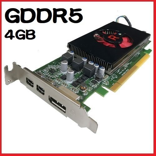 グラフィックカード AMD Radeon RX550 GDDR5 4GB Displayport miniDisplayport 中古 ロ-プロファイル na-056 t- 限定の画像1
