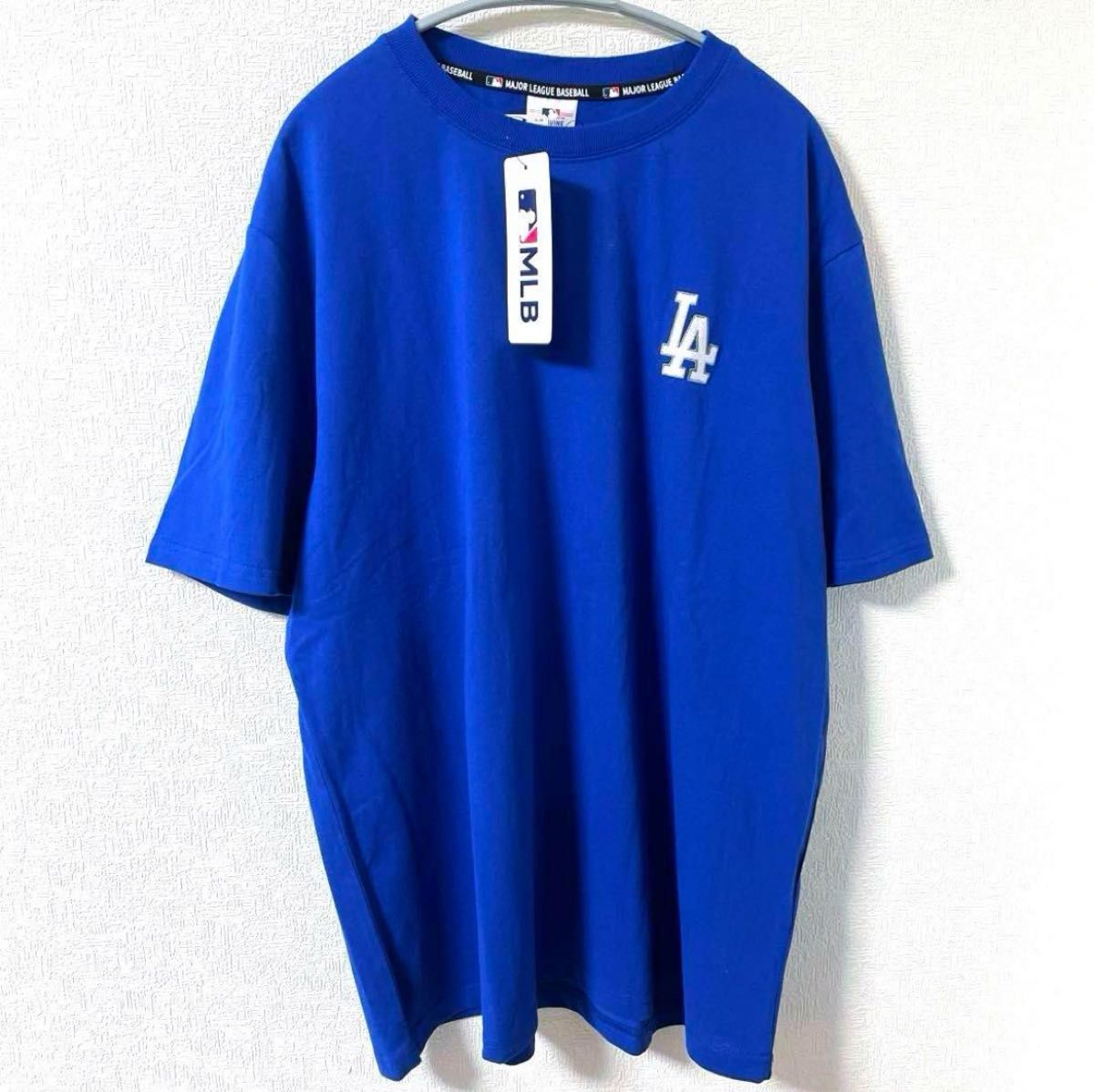 MLB ロサンゼルス　ドジャース Tシャツ 半袖　大谷翔平　ブルー　5L