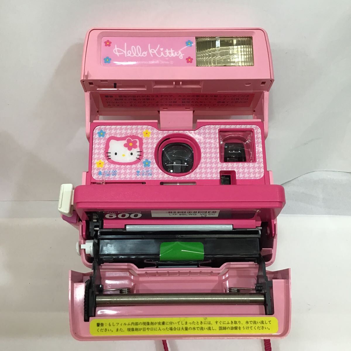 （C8）【同梱可】1スター ハローキティ ポラロイドカメラ トミー Hello Kitty ポラロイド ピンク おもちゃの画像2