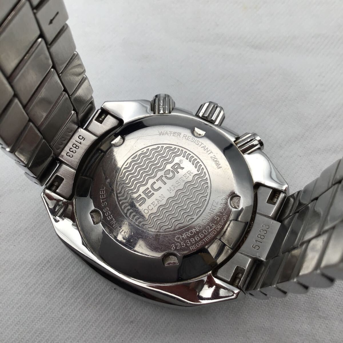 （宝）【同梱可】1スタ 腕時計 SECTOR OCEAN MASTER セクター オーシャンマスター メンズ 箱付き の画像6