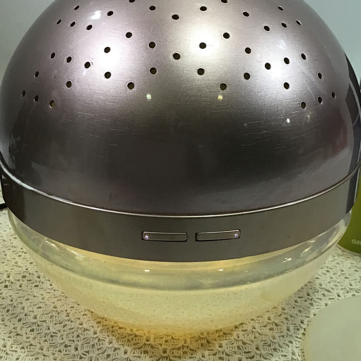 （C8）【同梱可】1スタ　マジックボール MB-24 専用ソリューション2本付 anti MAGIC BALL 空気清浄機 ピンク_画像3