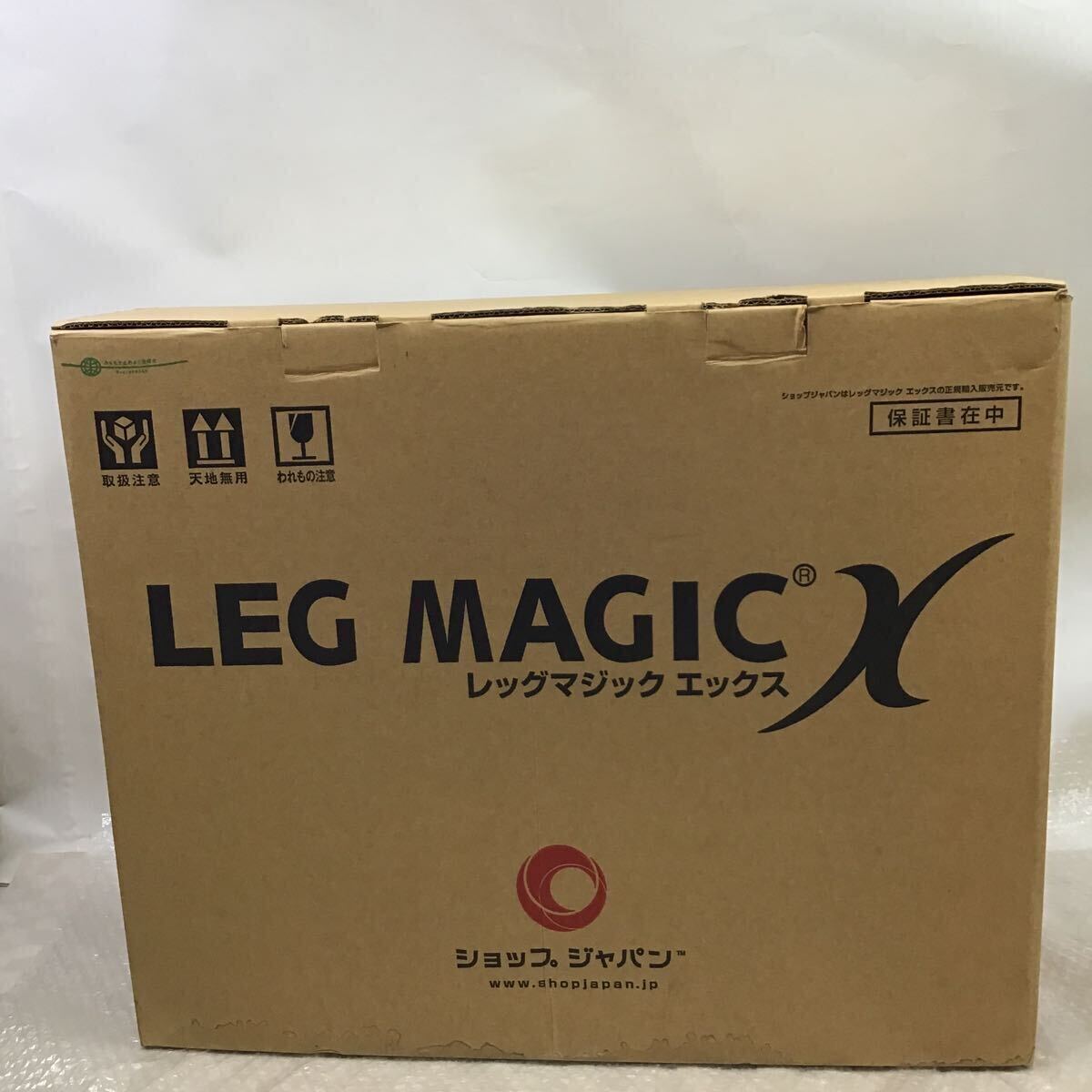 c8【直接引取可】1スター LEG MAGIC X レッグマジックX パープル 健康器具 トレーニング DVD付きの画像1