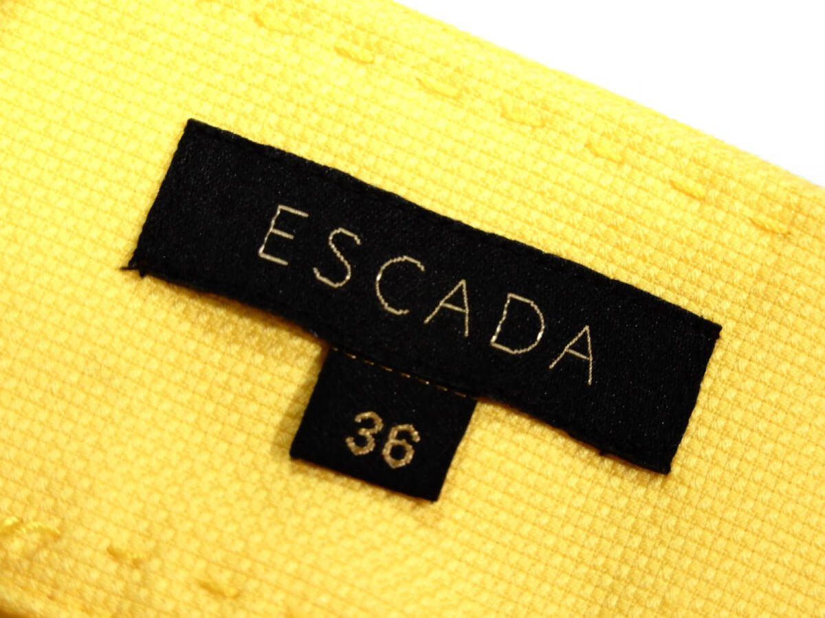 エスカーダ ESCADA キレイ色 フレアー スカート 36 _画像6