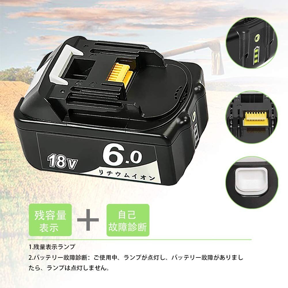 充電式 草刈り機 ATGC01B マキタ18Vバッテリー使用可能 グラストリマー 芝生庭 軽量 女性/初心者も対応 +バッテリー1個+充電器_画像9