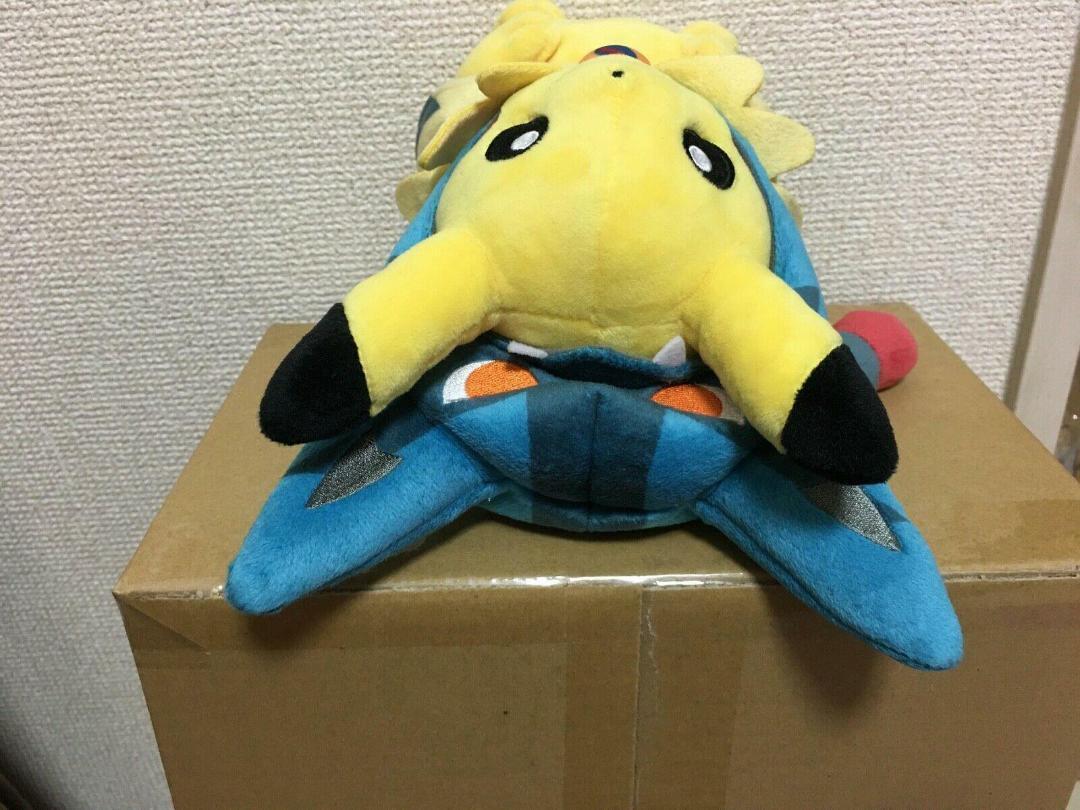 メガルカリオ の ポンチョ を着た ピカチュウ ぬいぐるみ ポケモン_画像5