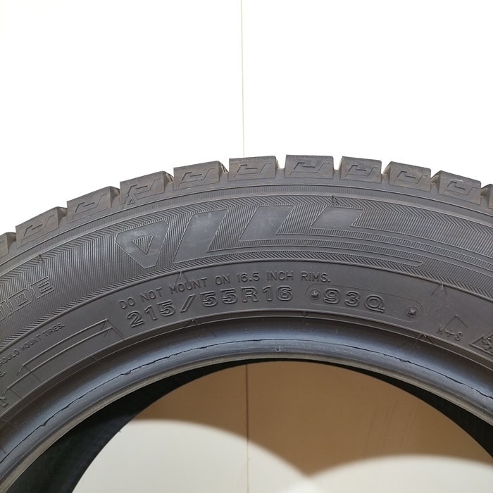 DUNLOP ダンロップ 215/55R16 93Q WINTER MAXX WM03 冬タイヤ スタッドレスタイヤ 4本セット [ W2790 ] 中古タイヤ_画像8