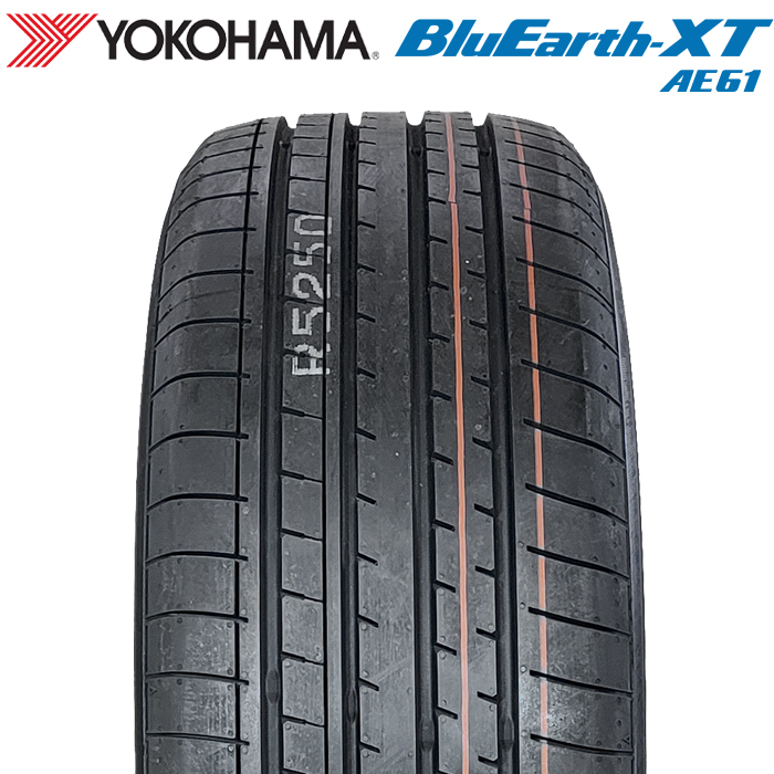 【2023年製】 YOKOHAMA 235/55R19 101V BluEarth-XT AE61A ブルーアース ヨコハマタイヤ ノーマルタイヤ 夏タイヤ 4本セット_画像1