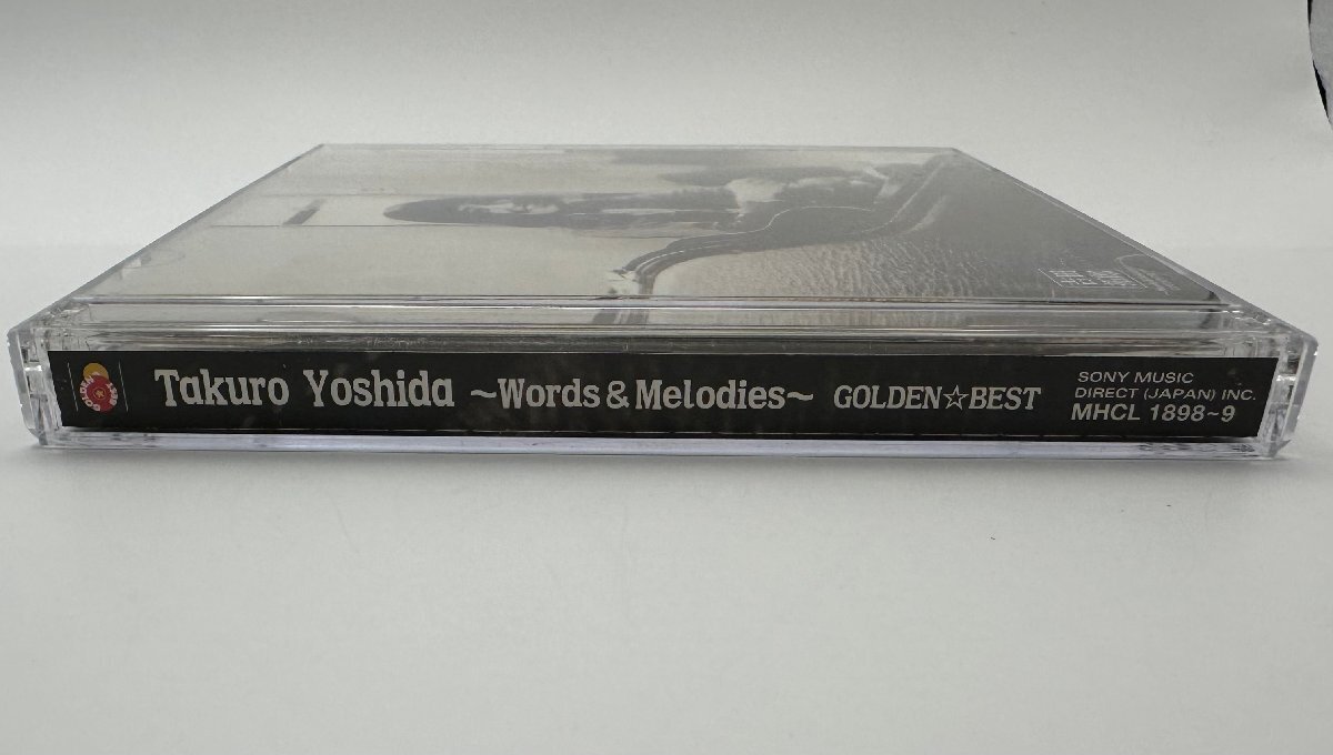 q250 吉田拓郎　～words ＆ Melodies GOLDENBEST CD 邦楽 ロック/ポップス_画像3