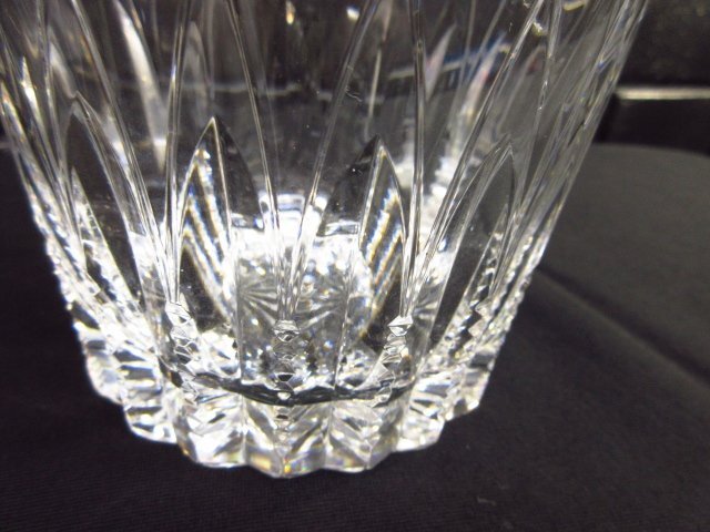 t5201 美品 SASAKI CRYSTAL クリスタルガラス 水差し デカンタ デキャンタ ウイスキーボトル 切子 佐々木クリスタルの画像4