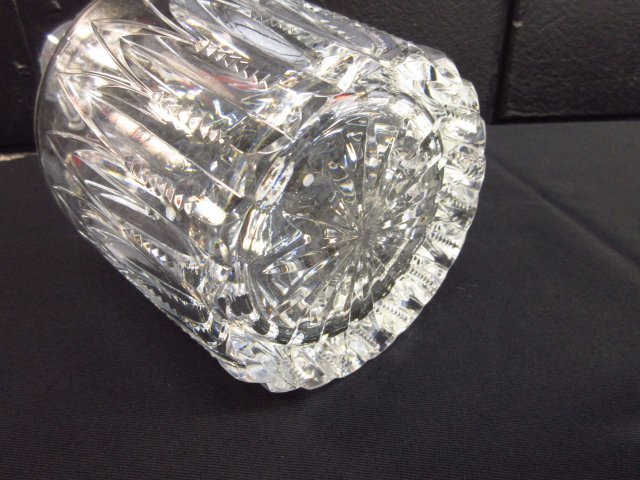t5201 美品 SASAKI CRYSTAL クリスタルガラス 水差し デカンタ デキャンタ ウイスキーボトル 切子 佐々木クリスタルの画像8