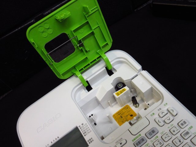 ｍ5320 美品/通電OK CASIO NAMELAND BiZ LABEL WRITER KL-G2 ネームランド ラベルライター の画像3