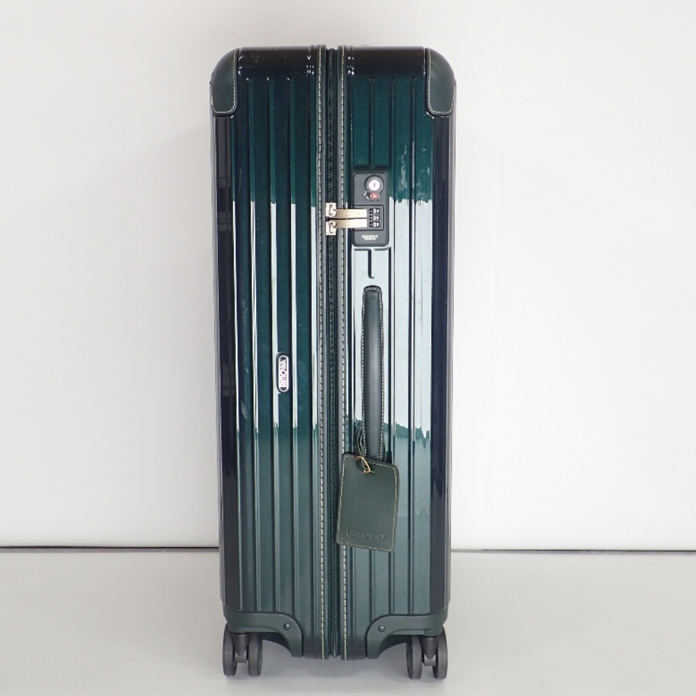 1円 RIMOWA リモワ 870.73 BOSSA NOVA ボサノバ GREEN GREEN キャリーバッグ 84Lの画像2