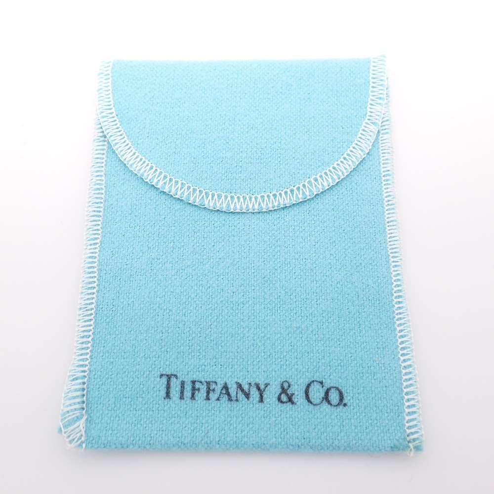 【新品磨き】TIFFANY&Co. ティファニー AG925 バイ ザ ヤード 1Pダイヤモンド ネックレス シルバー レディース