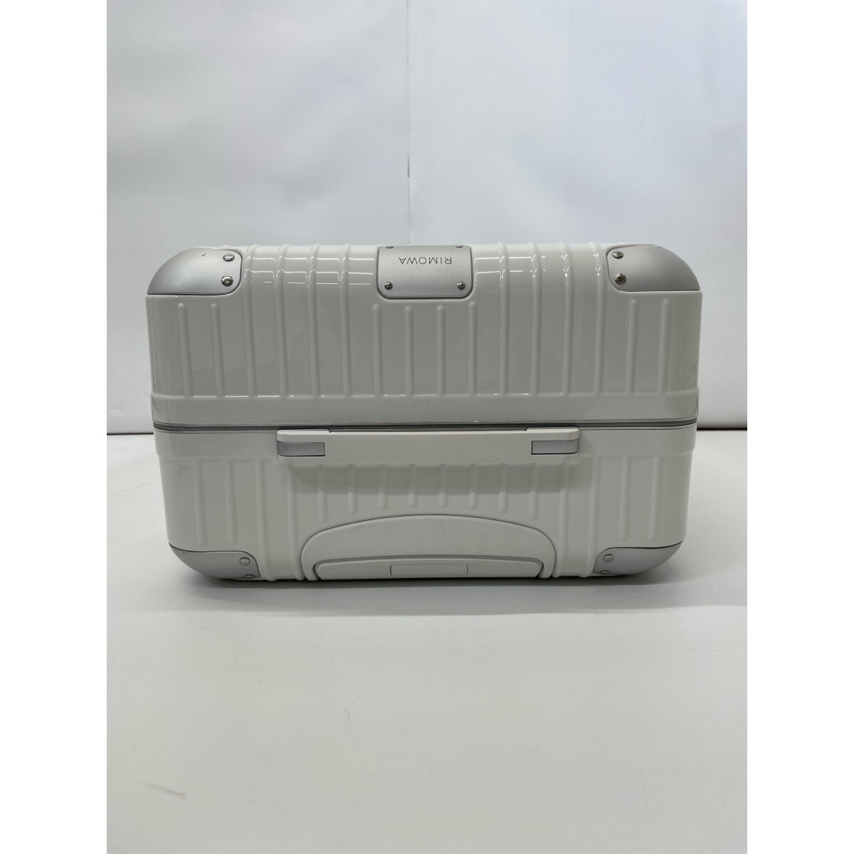 RIMOWA リモワ 883.63.66.4 マルチホイール エッセンシャル ハイブリッド チェックインM スーツケース キャリーバッグ 62L グロスホワイトの画像5