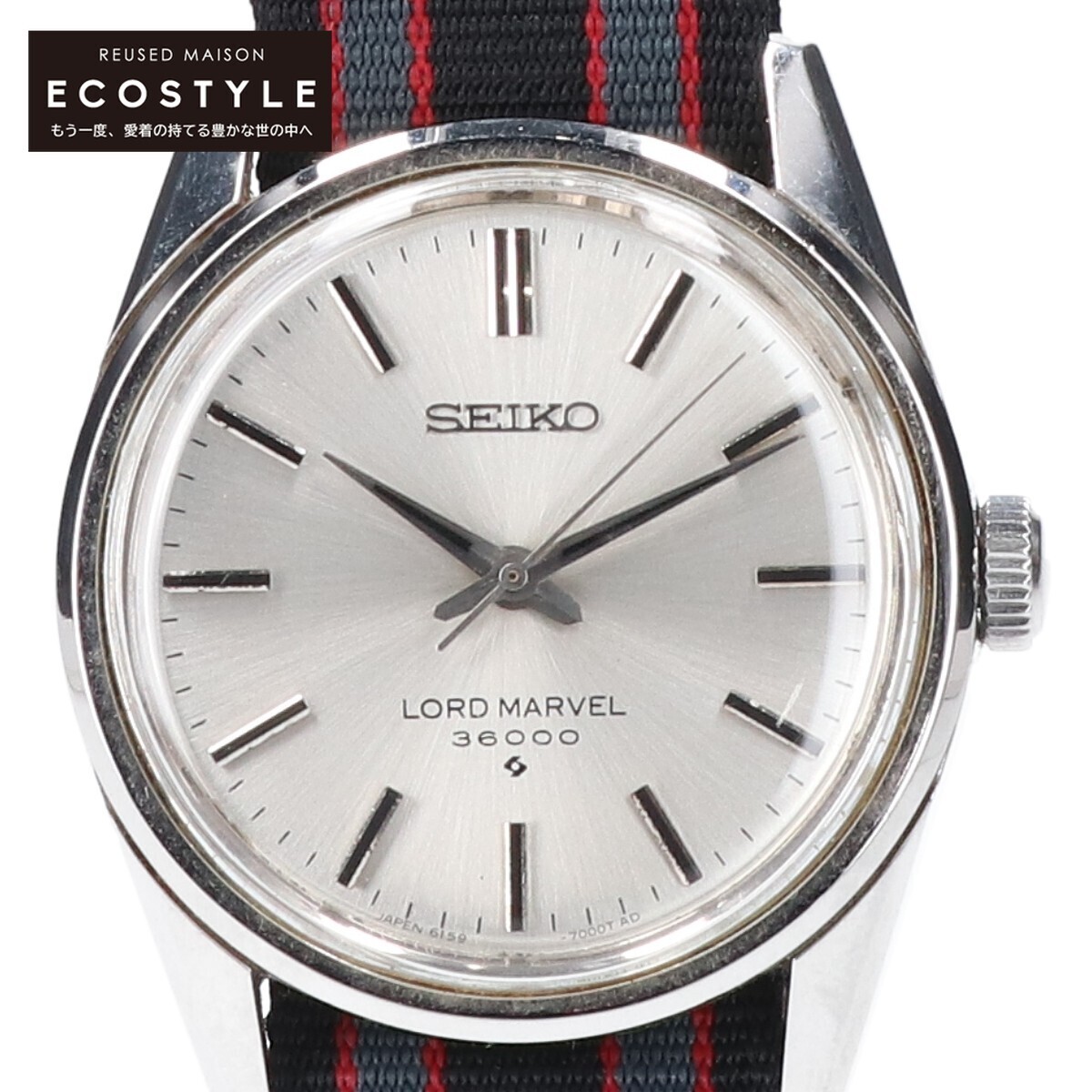 【美品】SEIKO セイコー 5740-8000 LORD MARVEL ロードマーベル 手巻き 腕時計 シルバーの画像1