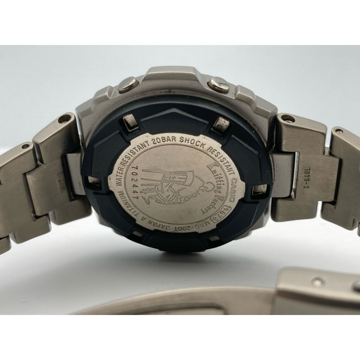G-SHOCKji- shock x Knitting Factoryniting Factory MRG-200T MR-G digital quarts wristwatch 
