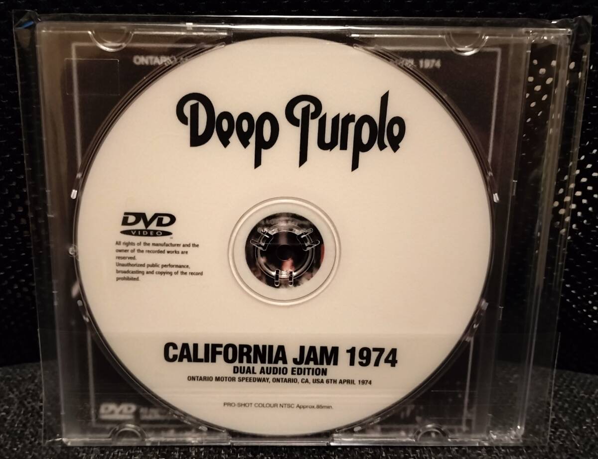 【新品未開封：送料無料】DEEP PURPLE - CALIFORNIA JAM 1974: DUAL AUDIO EDITION DVD ディープ・パープル 2音声特別版 過去最高品質！の画像2