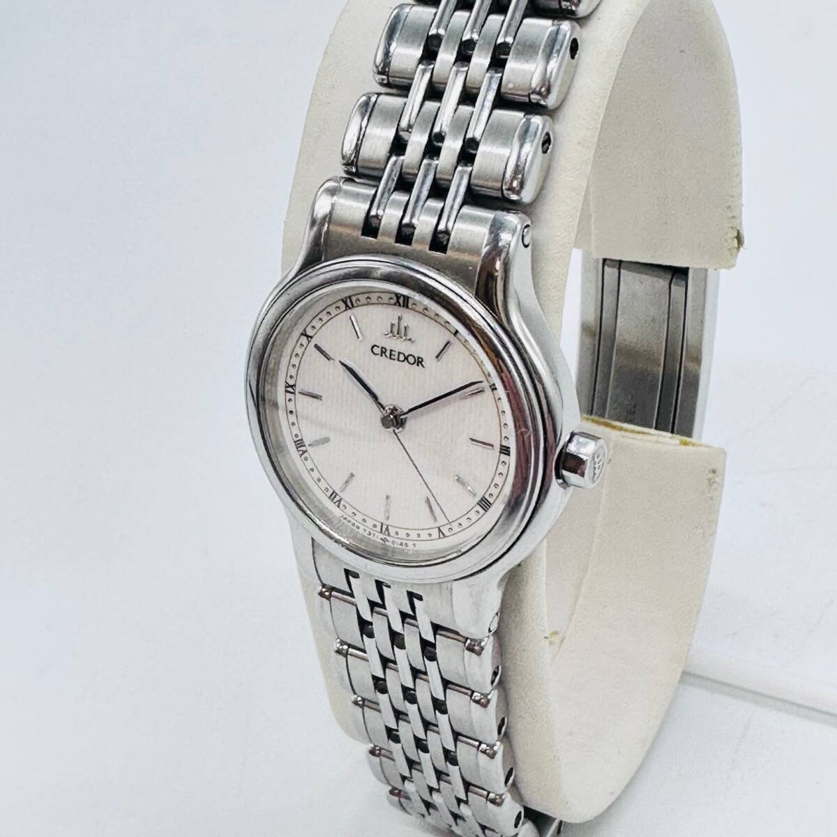 SEIKO セイコー CREDOR クレドール 7371-0090 210586 現状品 腕時計 ウォッチ 1円出品 QUARTZ クオーツ レディース 激安 高級ブランド 渋いの画像1