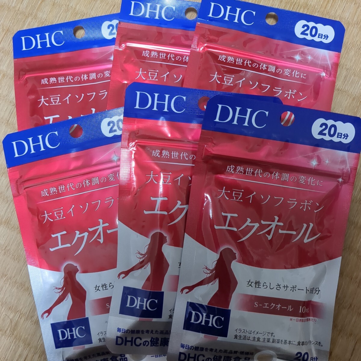 DHC エクオール 20日分 6袋_画像1