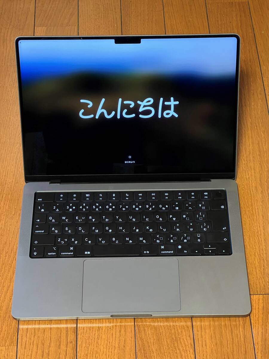 14インチMacBook Pro A2442 M1 Pro 10コア CPU 16コア GPU 16GBユニファイドメモリ 1TB SSD バッテリー最大容量90%_画像1