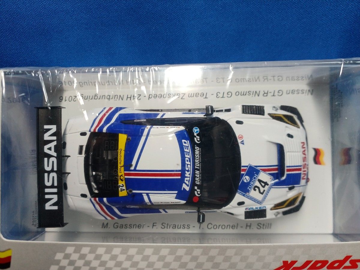 スパーク 1/43 日産 GT-R Nismo GT3 #24 2016ニュルブルクリンク24時間レース　未開封