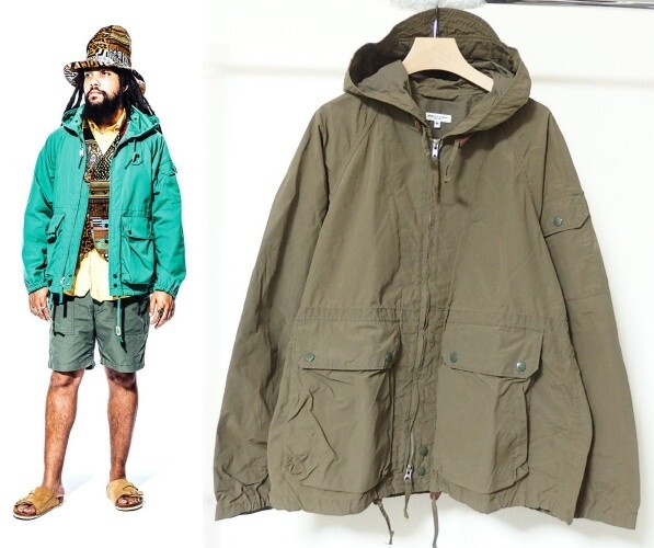 18SS Engineered Garments エンジニアードガーメンツ Atlantic Parka 4.5oz Waxed Cotton アトランティック パーカー M_画像1