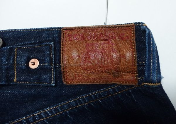 TCB jeans 20's Jeans サスペンダーボタン シンチバックベルト デニムの画像4