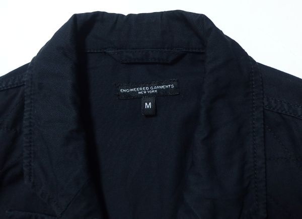 Engineered Garments エンジニアードガーメンツ Bedford Jacket High Count Twill ベッドフォード ジャケット M ダークネイビーの画像7