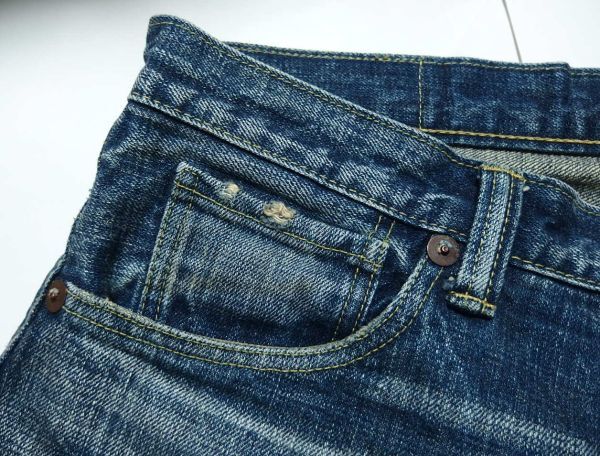 Marbles マーブルズ x F.Yutaka 藤原裕 MPT-S21FM01 Taisen Denim Pants 大戦 デニム パンツ 31-30の画像9