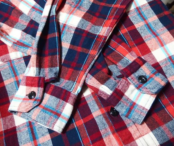 Engineered Garments エンジニアードガーメンツ Work Shirt Plaid Flannel ワーク シャツ XS チェック ネル_画像6