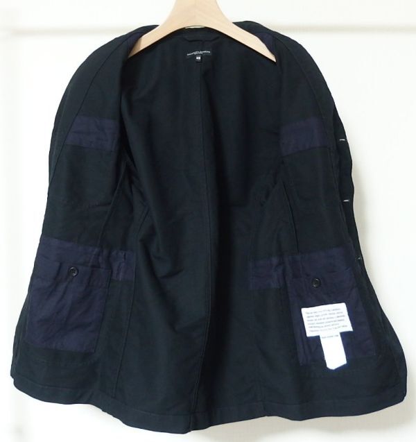 Engineered Garments エンジニアードガーメンツ Bedford Jacket Cotton Double Cloth ベッドフォード ジャケット XS 黒の画像3