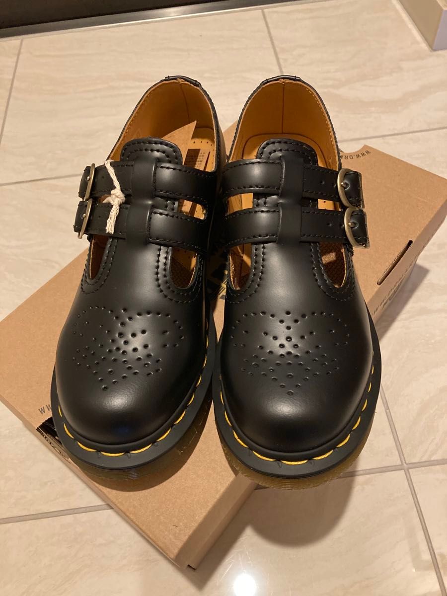 ドクターマーチン ブーツ メリージェーン シューズ ブラック Dr.Martens 8065 MARYJANE SHOES UK4