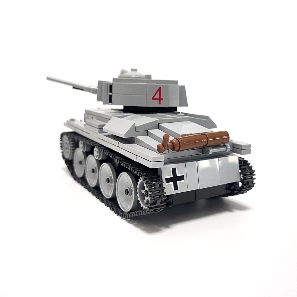 38(t)戦車 LTvz.38 WWⅡ ドイツ軍 戦車 ミニフィグ ブロック戦車 パンツァーブロックス 送料無料 国内発送 ESシリーズ