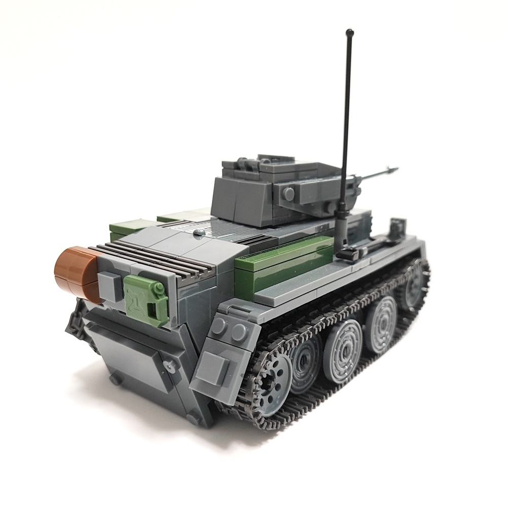 Ⅱ号戦車L型ルクス Luchs WWⅡ ドイツ軍 戦車 ミニフィグ ブロック戦車 パンツァーブロックス 送料無料 国内発送 ESシリーズ