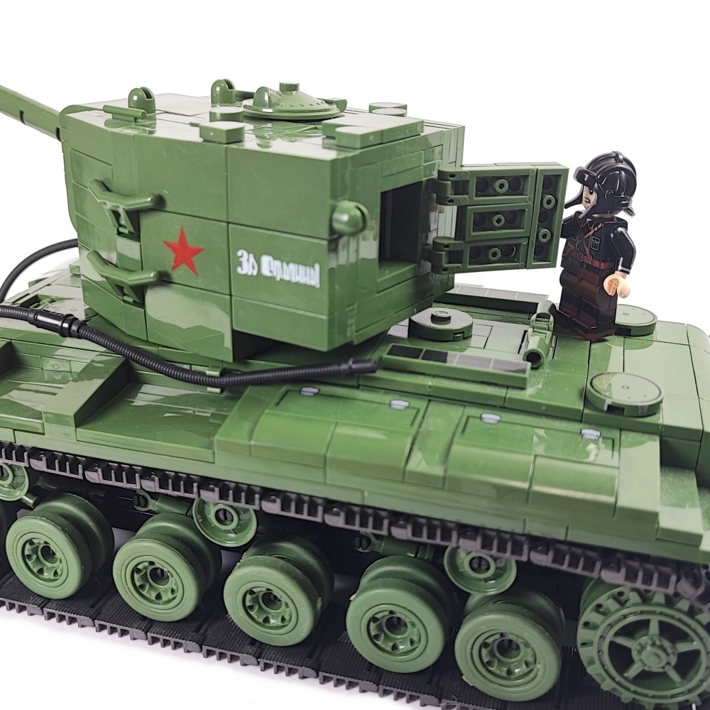  ESシリーズ ソビエト KV-2 LEGO互換 ブロック戦車 1180PCS プレゼント パンツァーブロックス 送料無料 国内発送_画像6