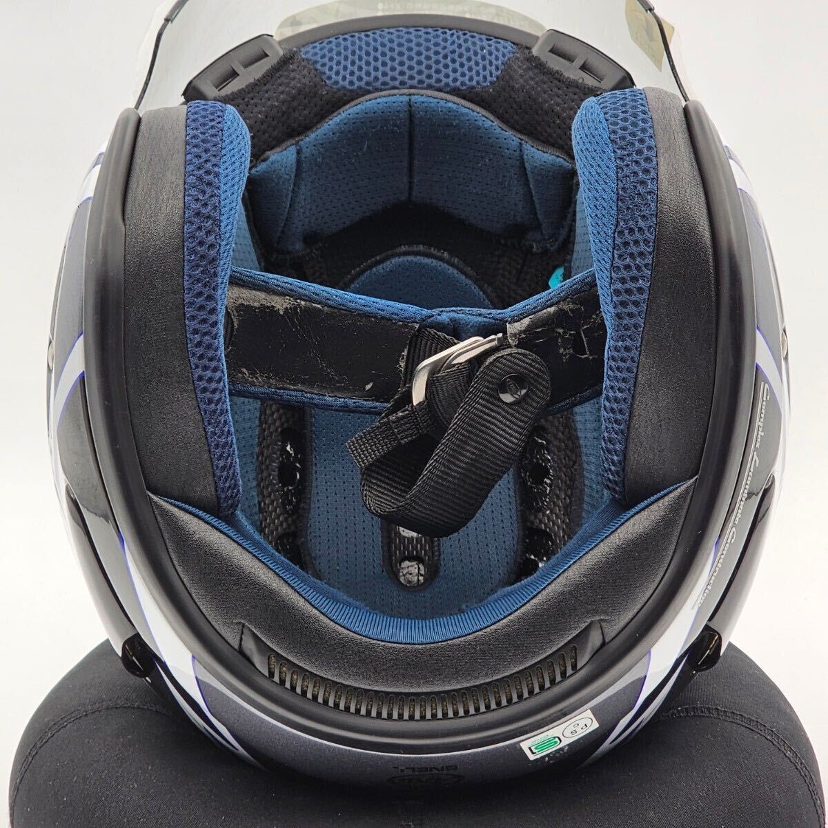 ARAI SZ-RAM3 STELLA BLUE アライ SZラム3 ステラ ブルー XLサイズ(61-62cm)の画像7