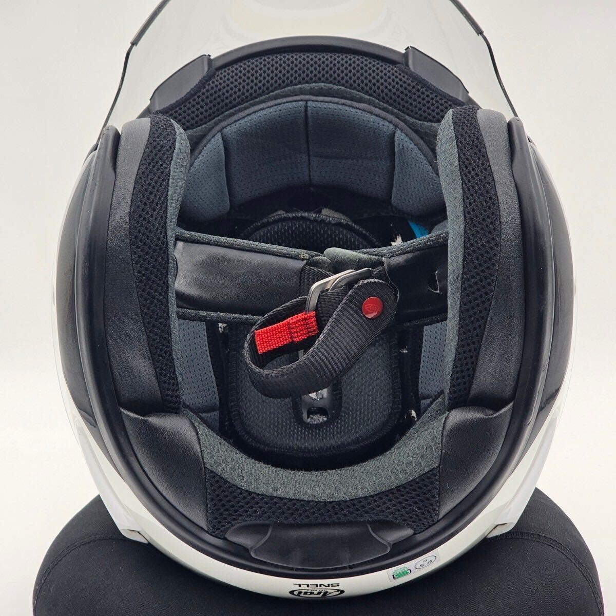 ARAI SZ-RAM4 YAMAHA STROBE アライ SZラム4 ヤマハ ストロボ ワイズギア XLサイズ (61-62cm) の画像7