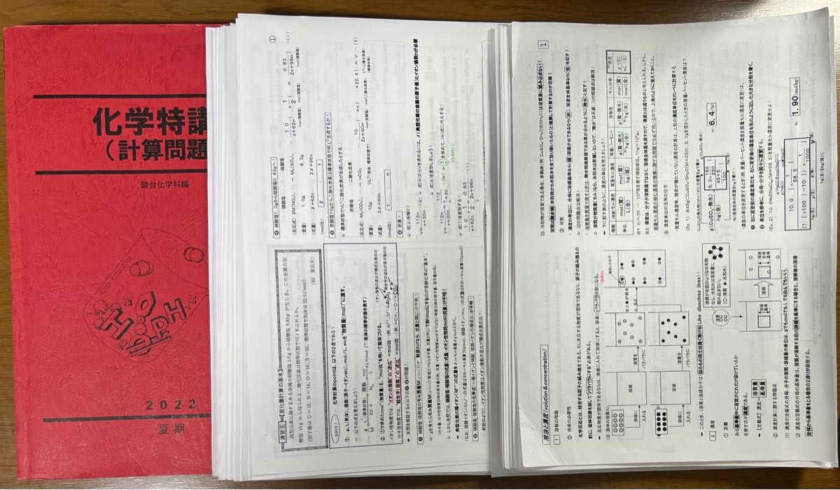 駿台 山下幸久 2022 化学特講Ⅰ(計算問題)