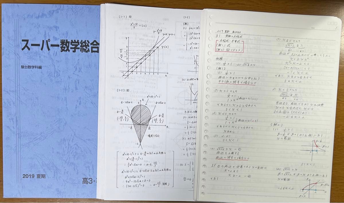 駿台 2019 雲孝夫 スーパー数学総合ⅠAⅡB