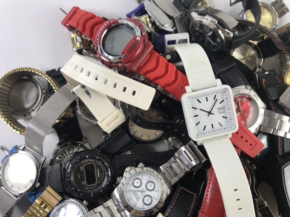 1000円〜●★稼働未確認★ 腕時計 セイコー ALBA TIMEX カシオ クロイゼ Q&Q 総重量 4.22kg 大量 まとめ ★okoy2595336-274★op3632の画像2