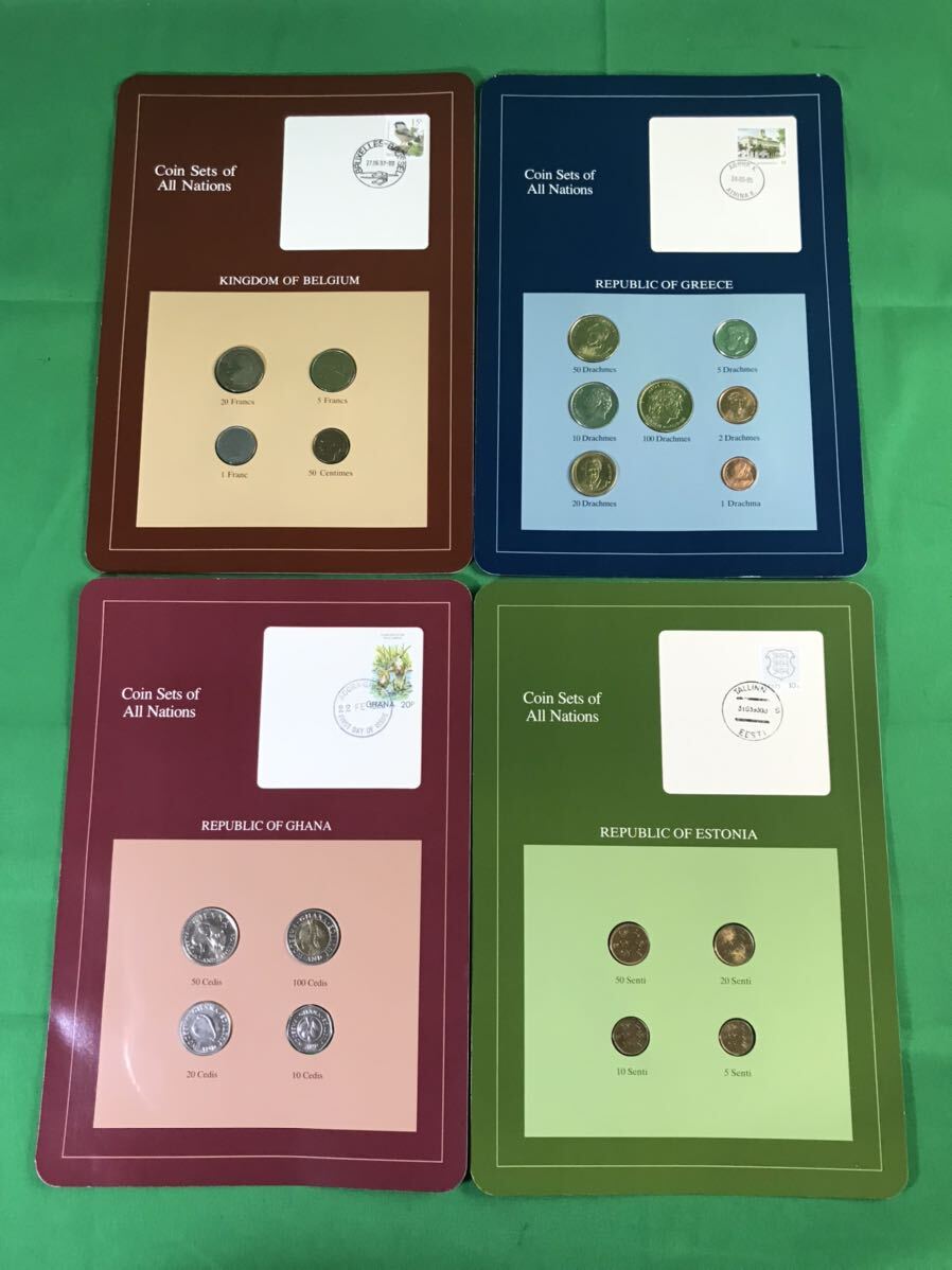 1,000円売切● 外国通貨 COIN SETS OF ALL NATIONS 3点 ギニア ガーナ ホンジュラス イタリア マカオ おまとめ okoy-2605931-210★ON40012の画像7