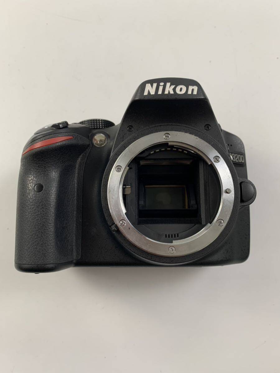 1000円~■★通電確認のみ★Nikon ニコン D3200 デジタル一眼レフカメラ AF-S 18-55mm★okoy2600113-101★t9001_画像2